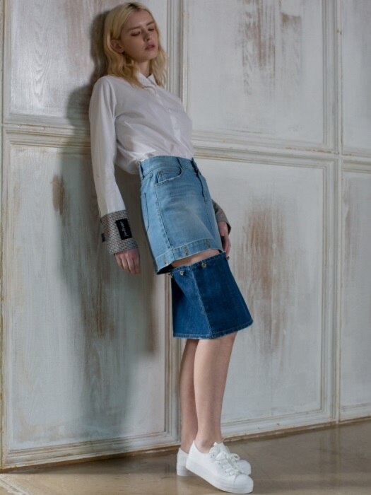 3 Style-Multi Denim Skirt 