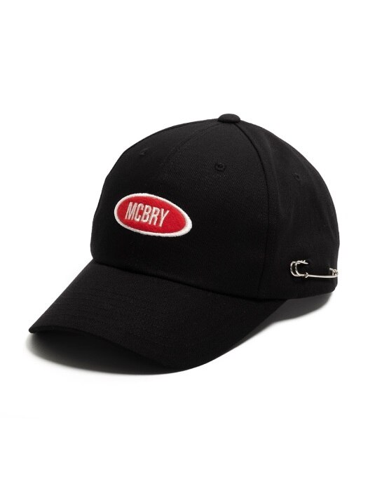 CIRCLE LOGO CURVE CAP RED