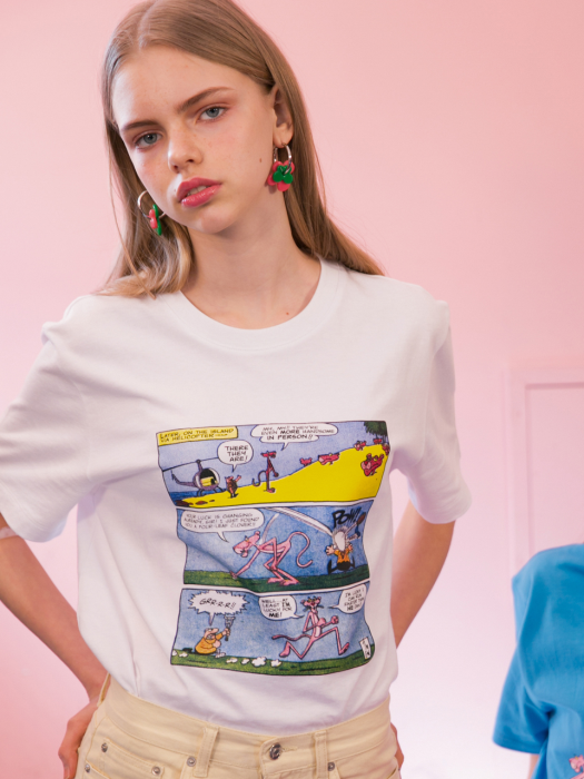 [SS19 Pink Panther] PP Episode T-Shirts(White)