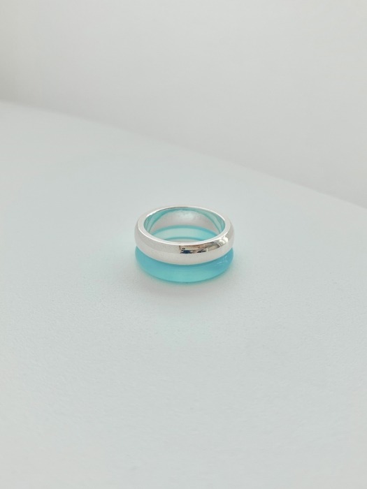 duet ring (blue)