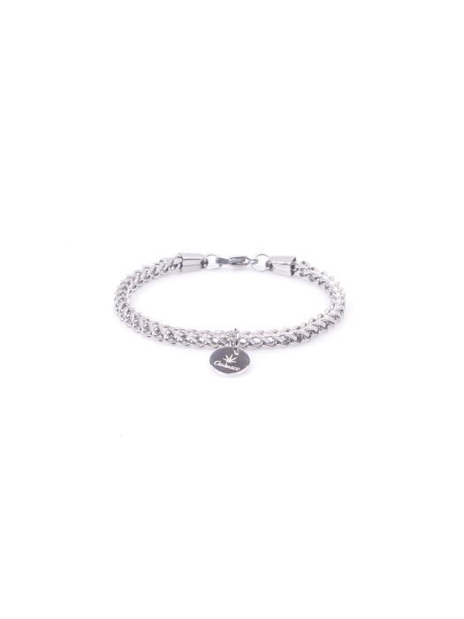 STAINLESS STEEL BRACELET NARROW SQUARE CHAIN SSBW12