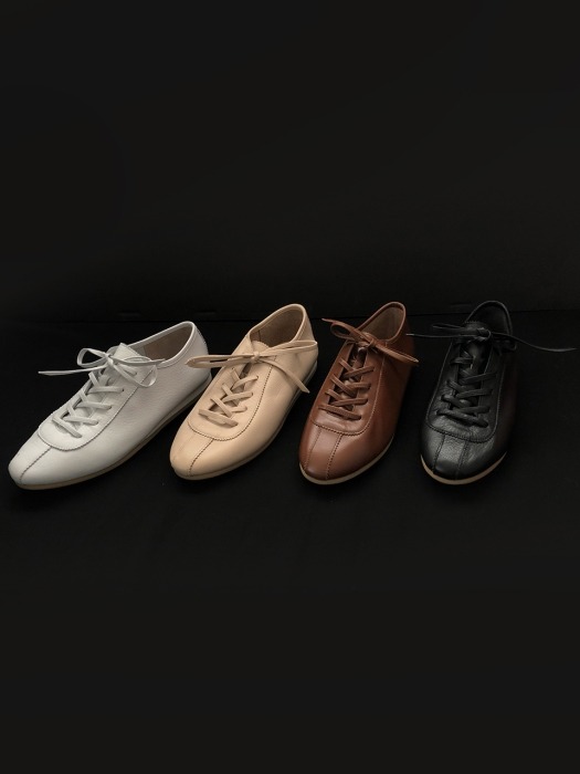 lamb skin daily sneakers_4colors