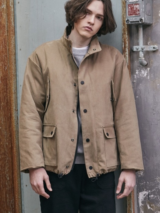 BOLT PITCH FIELD JACKET (BEIGE)