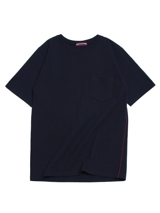 SIDE LINE T-SHIRTS (NAVY)