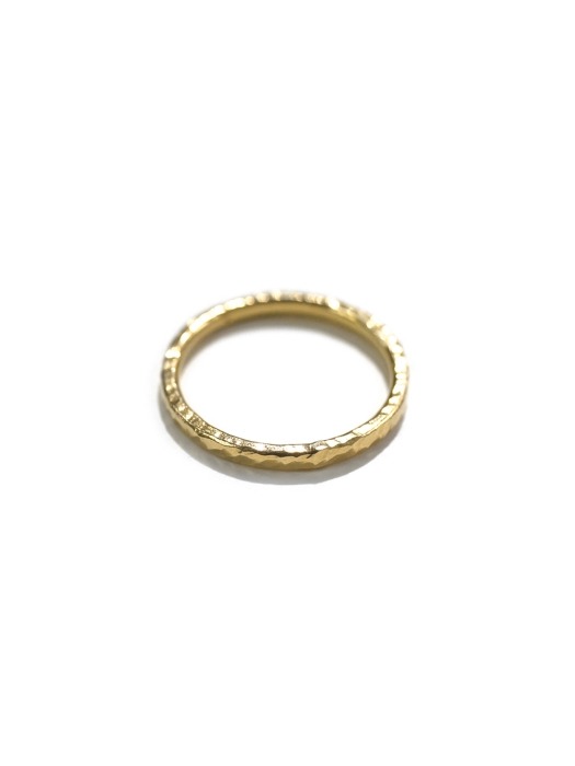 CL076 Bumpy Gold Ring