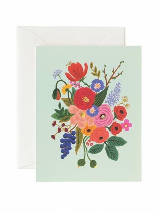 Garden Party Mint Card 카드