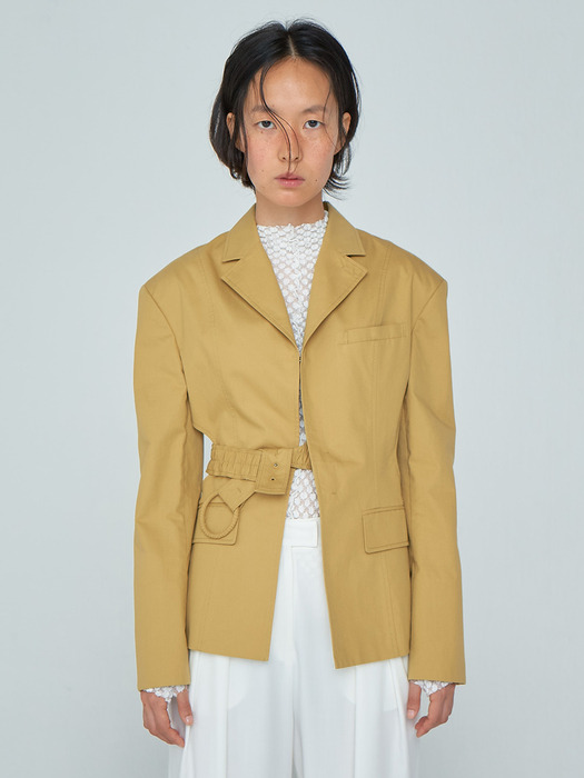 Halfmoon Jacket_Yellow