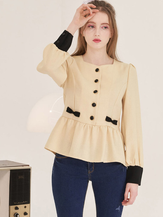 Lucy Yellow Blouse