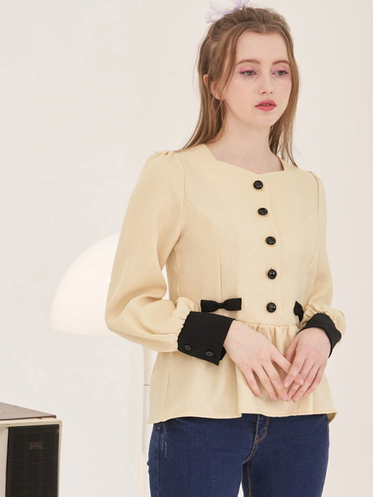 Lucy Yellow Blouse