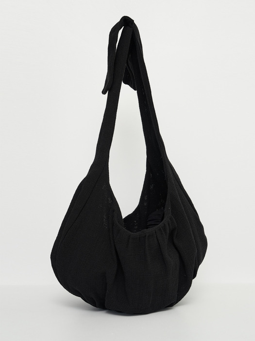 SHOULDER TIE BAG (black)