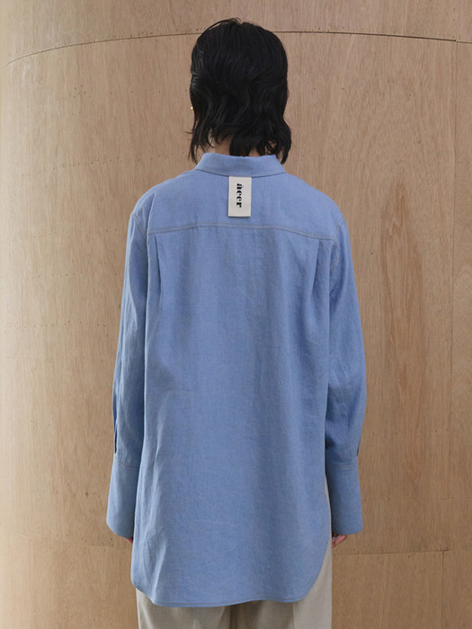 Shirt Color Stitch Blue