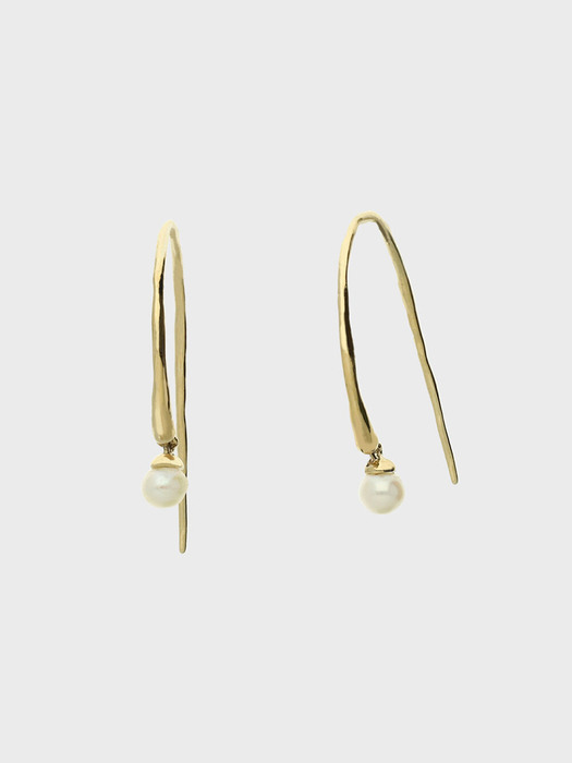 Mini Pearl Hook Earrings