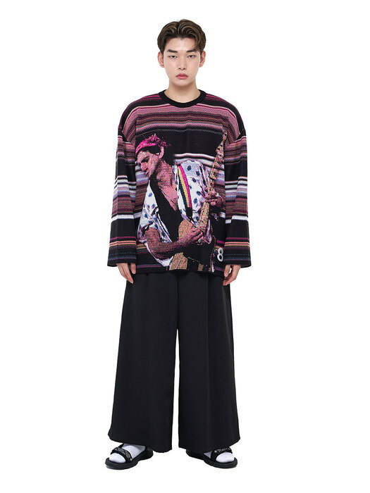 8D003 - OVERSIZED PSYCHEDELIC PULLOVER