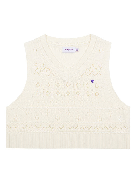 SCASI KNIT VEST_OATMEAL