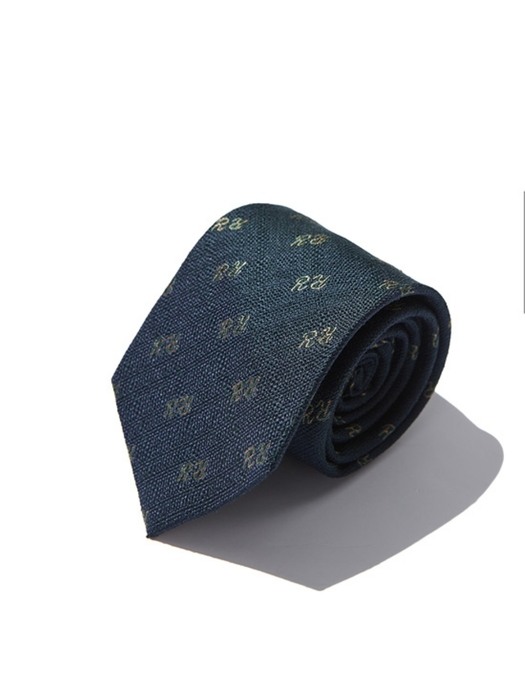 R embroidery tie_CAAIX19233GRX