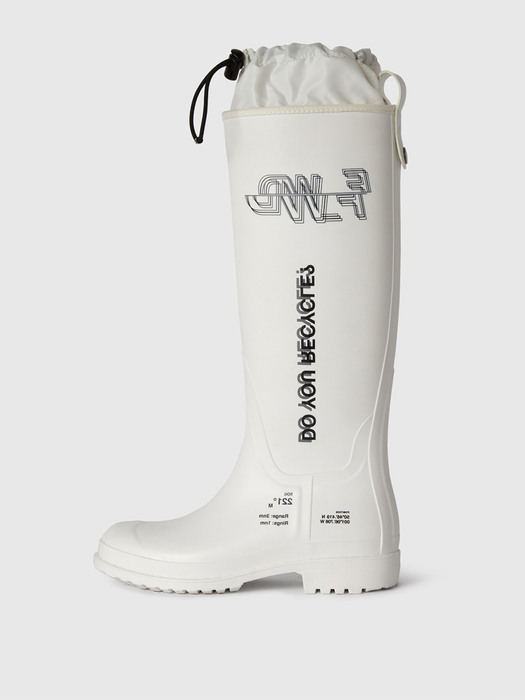 [UNISEX] XP1 _RAIN PROTECT_ RECYCLED RAIN BOOTS(W206DIS501) -WHITE