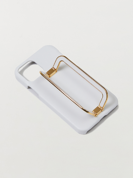 [16 series open] Phone Case Liney White