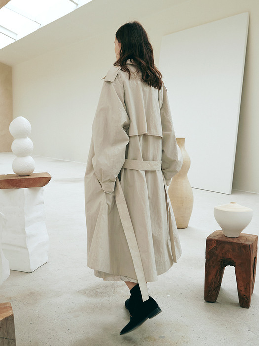 Giselle trench coat