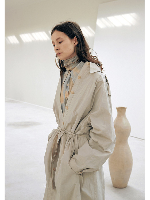 Giselle trench coat