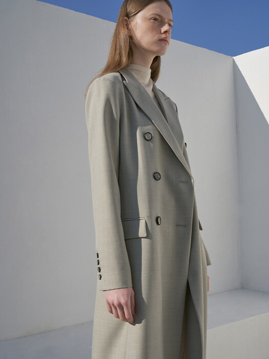 Double Button Coat 