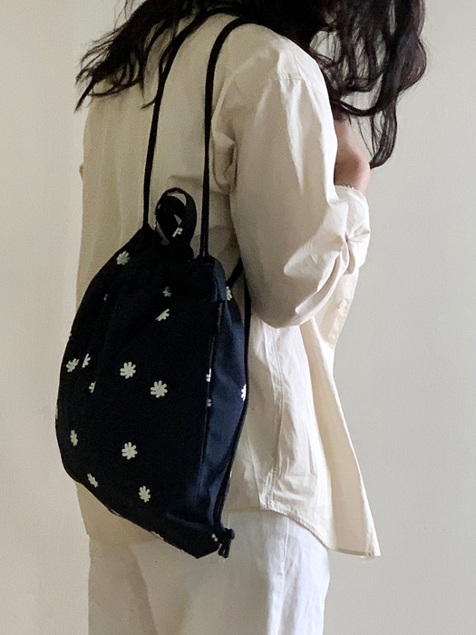 Mini flower string backpack