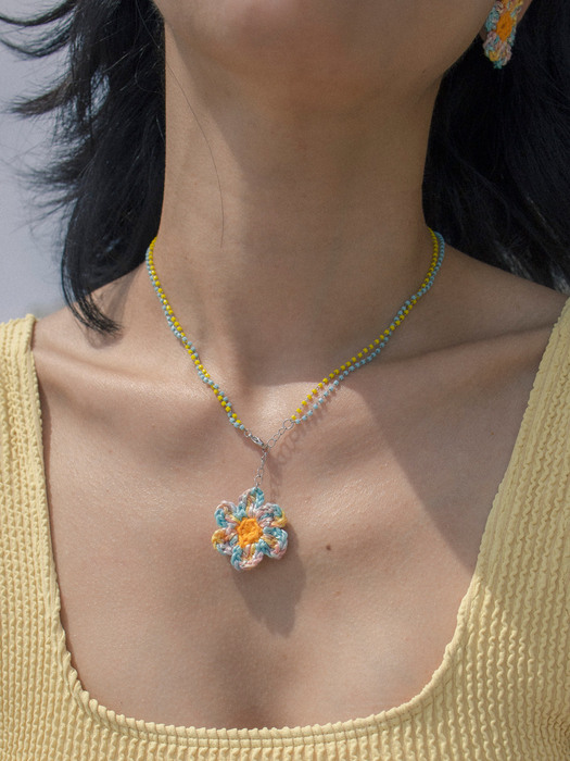 Summer beach 2way surgical necklace