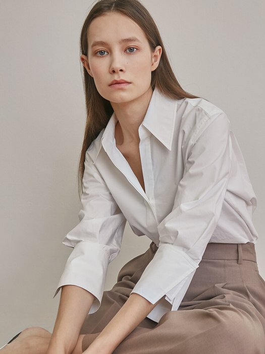 (20차 리오더) LAYERED CUFFS SHIRTS [5COLORS]