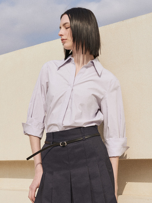 (20차 리오더) LAYERED CUFFS SHIRTS [5COLORS]
