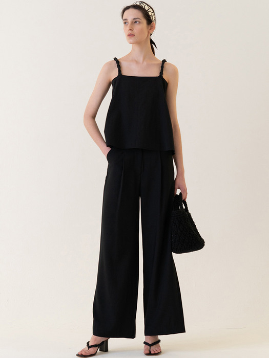 SS22 Wide Pants Black