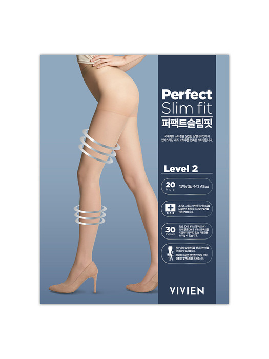 VIVIEN 10개세트 2단계 종아리 압박스타킹 PH2422
