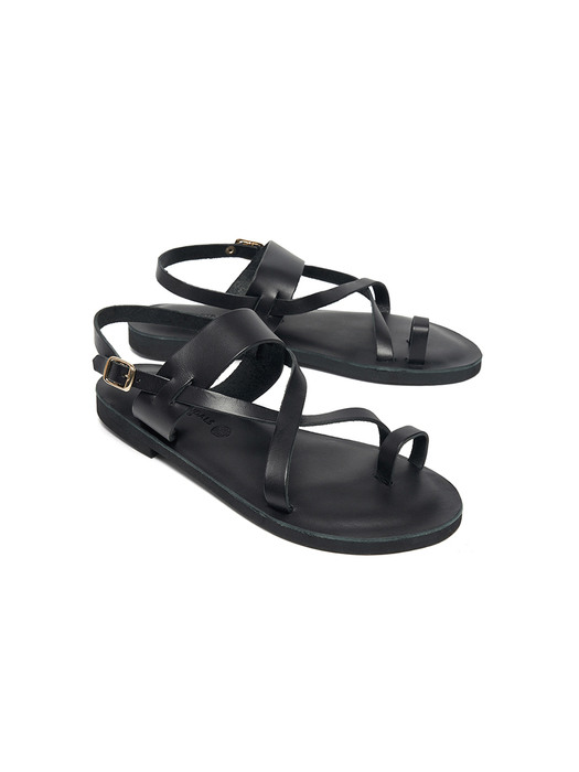 Toe X-Strap Sandal (black)