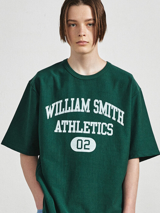 WILLIAM SMITH T-SHIRTS DEEP GREEN