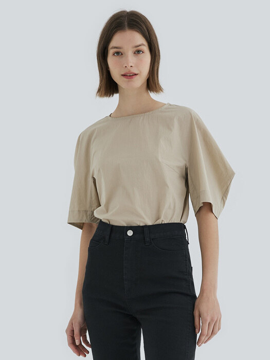 TIME BLOUSE (BEIGE)