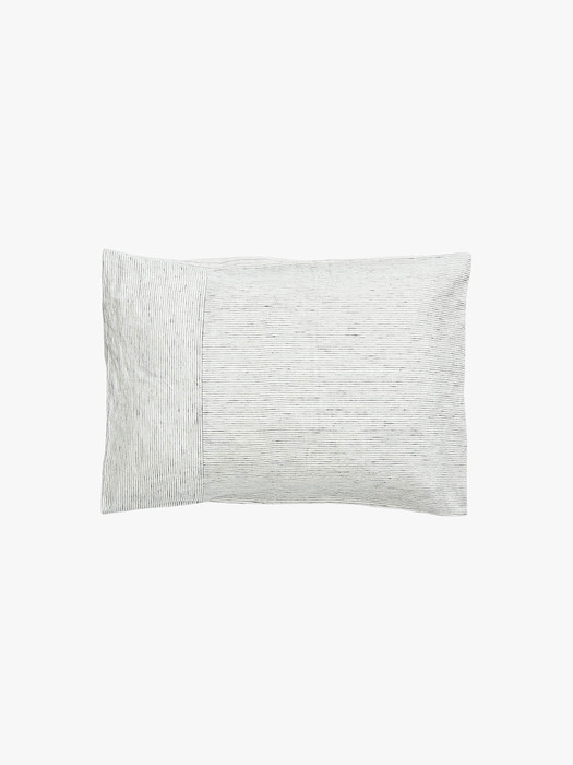 [단독] Field pillowcase - white