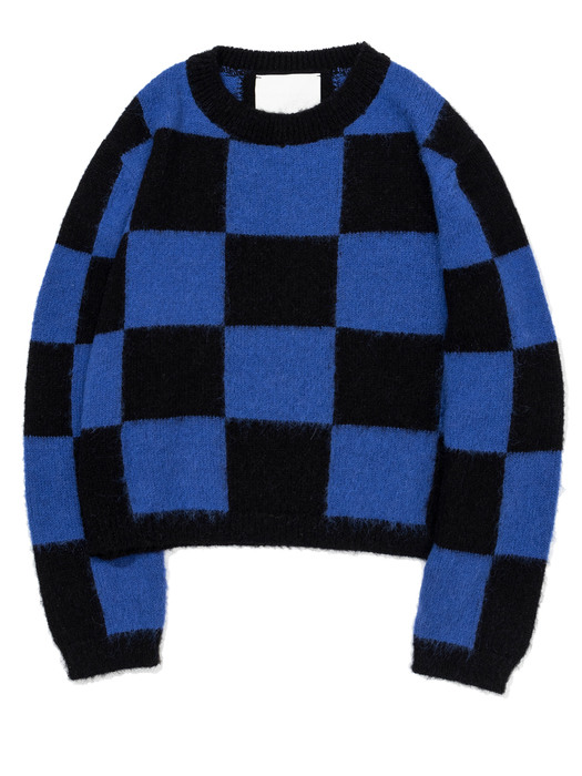 Crewneck Sweater (Black / Sax)