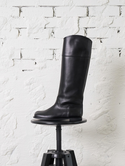 Gia Riding Boots Leather Black