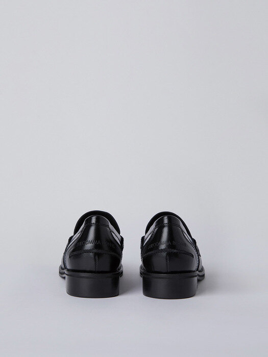 Pearl point loafer(black)_DG1DA22511BLK