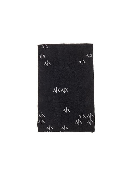AX 남성 AX 로고 소프트 스카프(A412376001)