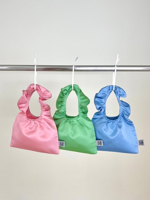 silk frill tote bag small (season 3 colors)