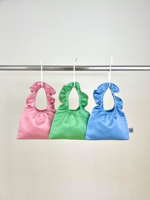 silk frill tote bag small (season 3 colors)