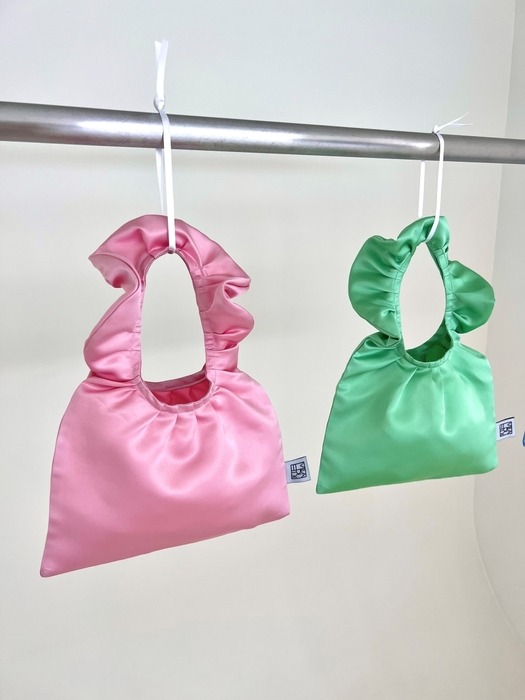 silk frill tote bag small (season 3 colors)