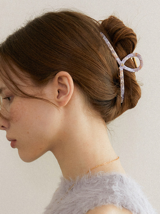 [단독컬러] Twist metal point hair clip_colors HC010