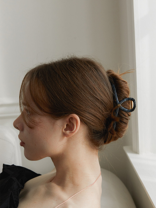 [단독] Twist metal point hair clip_11color