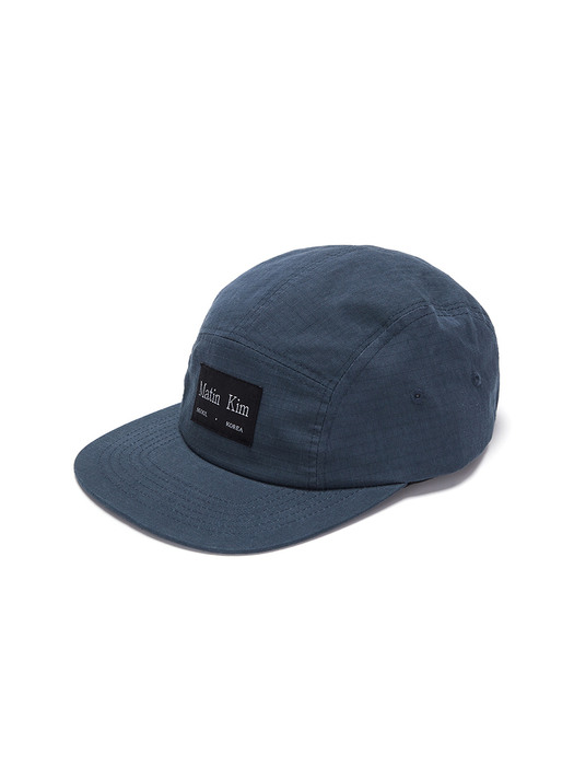 Matin Kim마뗑킴]LOGO LABEL SOLID CAMP CAP IN DARK GREEN