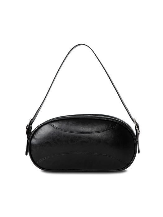 PUFF-UP BUCKLE BAG (Black)