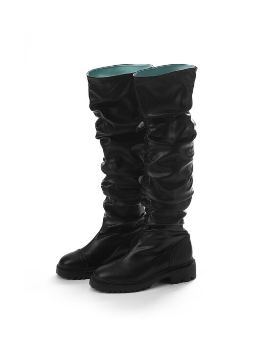 Retro wrinkle walker boots (Aqua Mint)