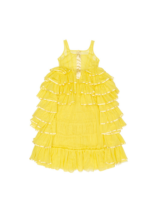 레몬 시스루 드레스