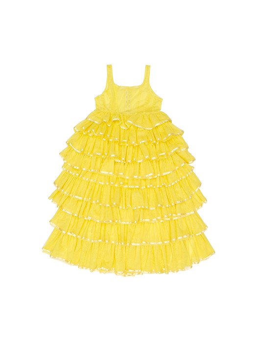 레몬 시스루 드레스