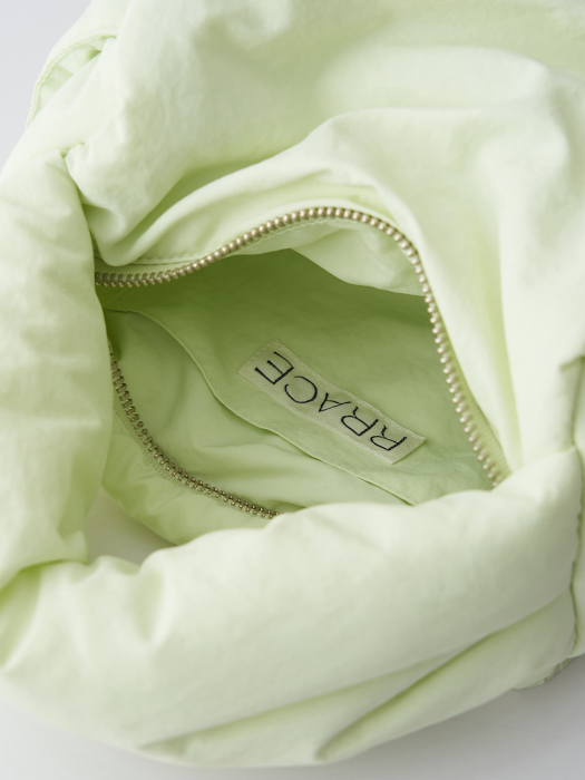 Square Padding Bag_Lime