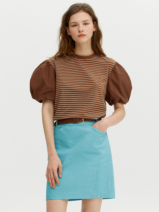 MONOPOLI H-line skirt (Mint)